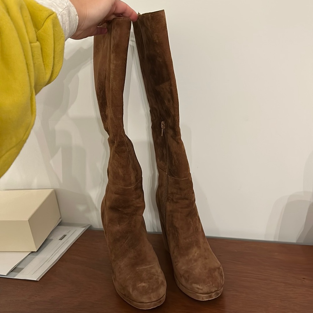 Steve Madden Suede Knee High Boots